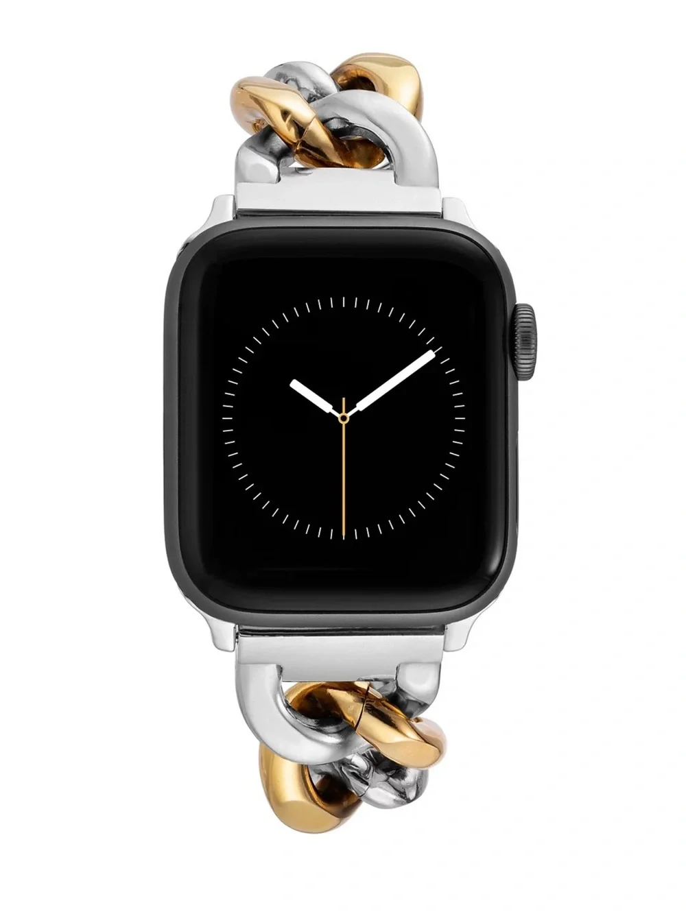Anne Klein Two-Tone Alloy Metal Chain Link Bracelet for Apple Watch 38/40/41mm